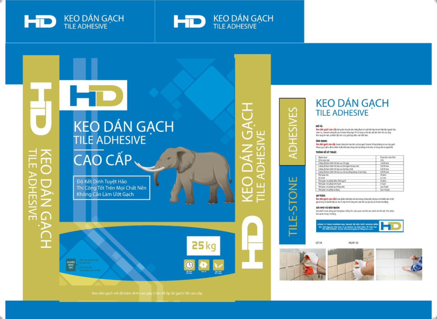 Keo Dán Gạch Cao Cấp HD