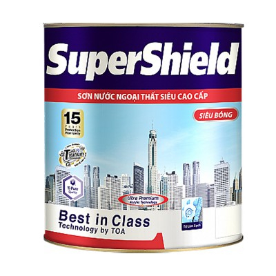 Sơn ngoại thất Toa SuperShield Siêu Bóng